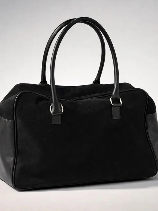 Calvin Klein Classic Black Travel Carry On or Duffle Bag - Picture 1 of 5